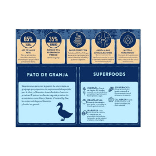 Instinto Pienso Natural Pato de Granja Para Perro 6