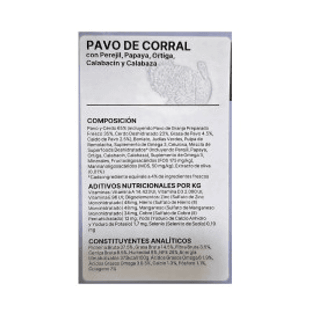 Pienso Natural Cachorro Instinto de Pavo y Cerdo 4