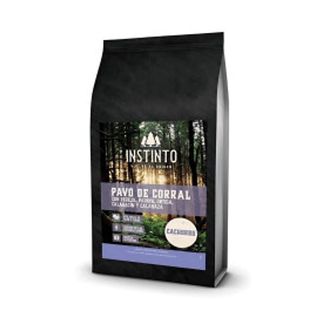 Pienso Natural Cachorro Instinto de Pavo y Cerdo 1