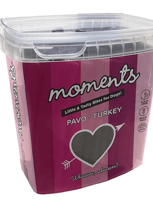 Moments Dog Barritas Pavo 600 Gr
