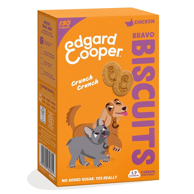Edgar & Cooper Galletas de Pollo 400 Gr 1