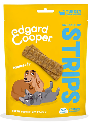 Edgar & Cooper Tiras de Pavo y Pollo 75 Gr