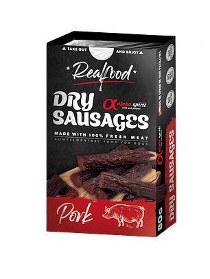 Salchicha Curada de Cerdo para Perros