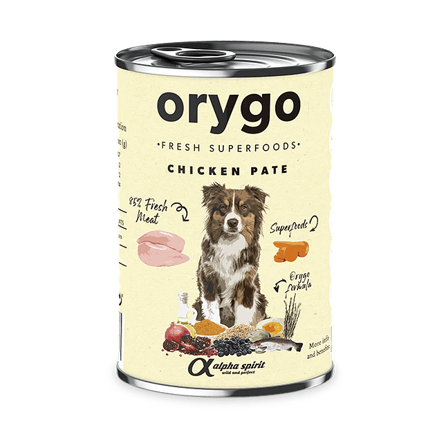 Orygo - Paté de Pollo con Zanahoria para Perros 1
