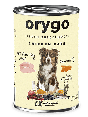 Orygo - Paté de Pollo con Zanahoria para Perros