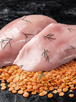 Orygo - Paté Pollo Con Legumbres para Perros Senior