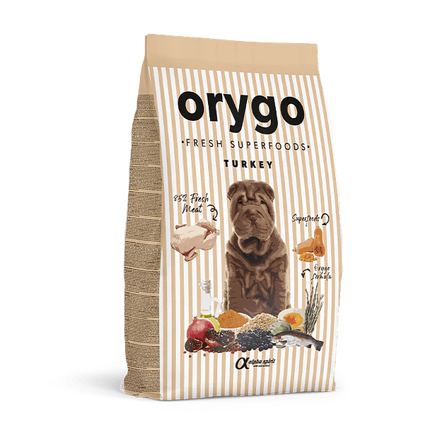 Orygo - Alimento de Pavo Con Calabaza para Perros 2