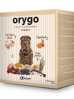 Orygo - Alimento de Pavo Con Calabaza para Perros