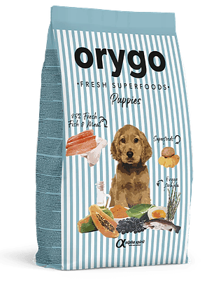 Orygo - Alimento de Salmón con Boniato para Puppies