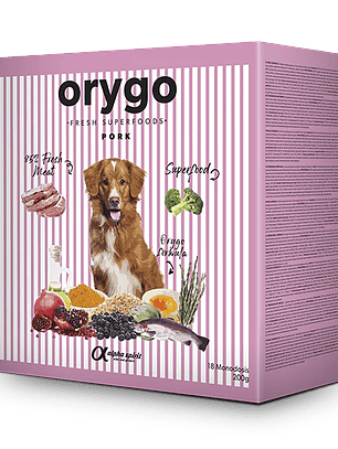 Orygo - Alimento de Cerdo Con Brócoli para Perros