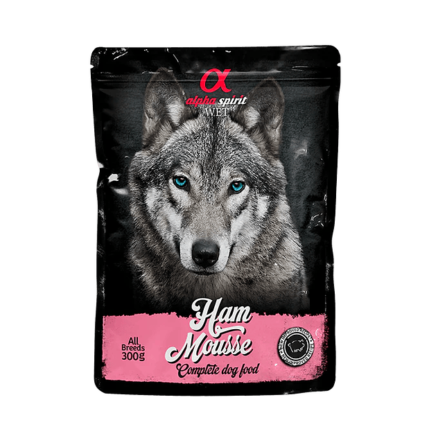 Alpha Spirit Mousse de Jamón para Perros 2