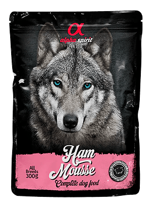 Alpha Spirit Mousse de Jamón para Perros