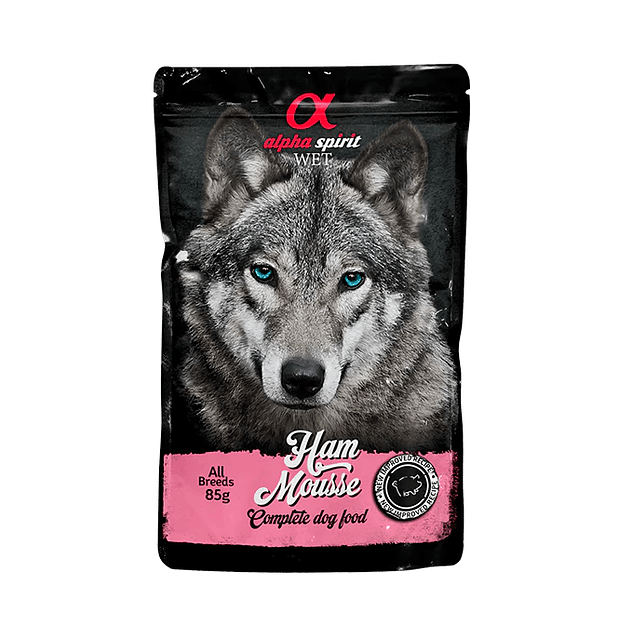 Alpha Spirit Mousse de Jamón para Perros 1