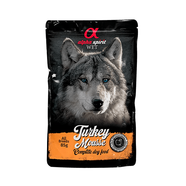 Alpha Spirit Mousse de Pavo para Perros 1