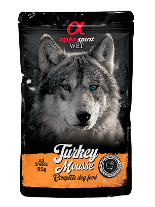 Alpha Spirit Mousse de Pavo para Perros