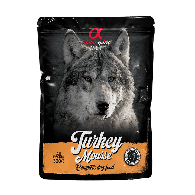 Alpha Spirit Mousse de Pavo para Perros 2