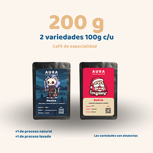 Kit de comienzo en el café de especialidad, 2 Cafés de especialidad + Prensa Francesa y extras de regalo