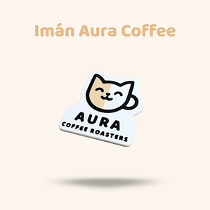 Imán Aura Coffee Roasters