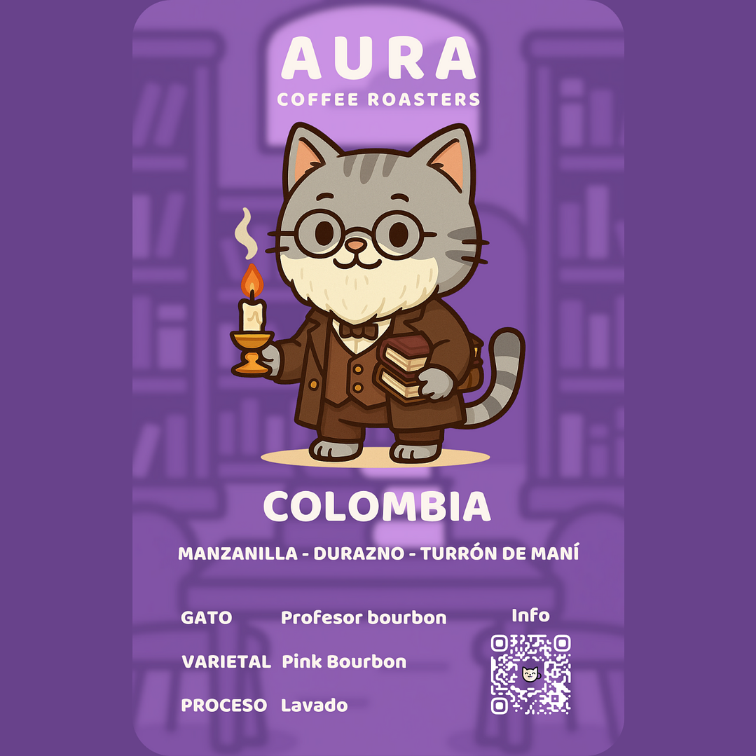 Gato Profesor Bourbon - Colombia Pink Bourbon  2