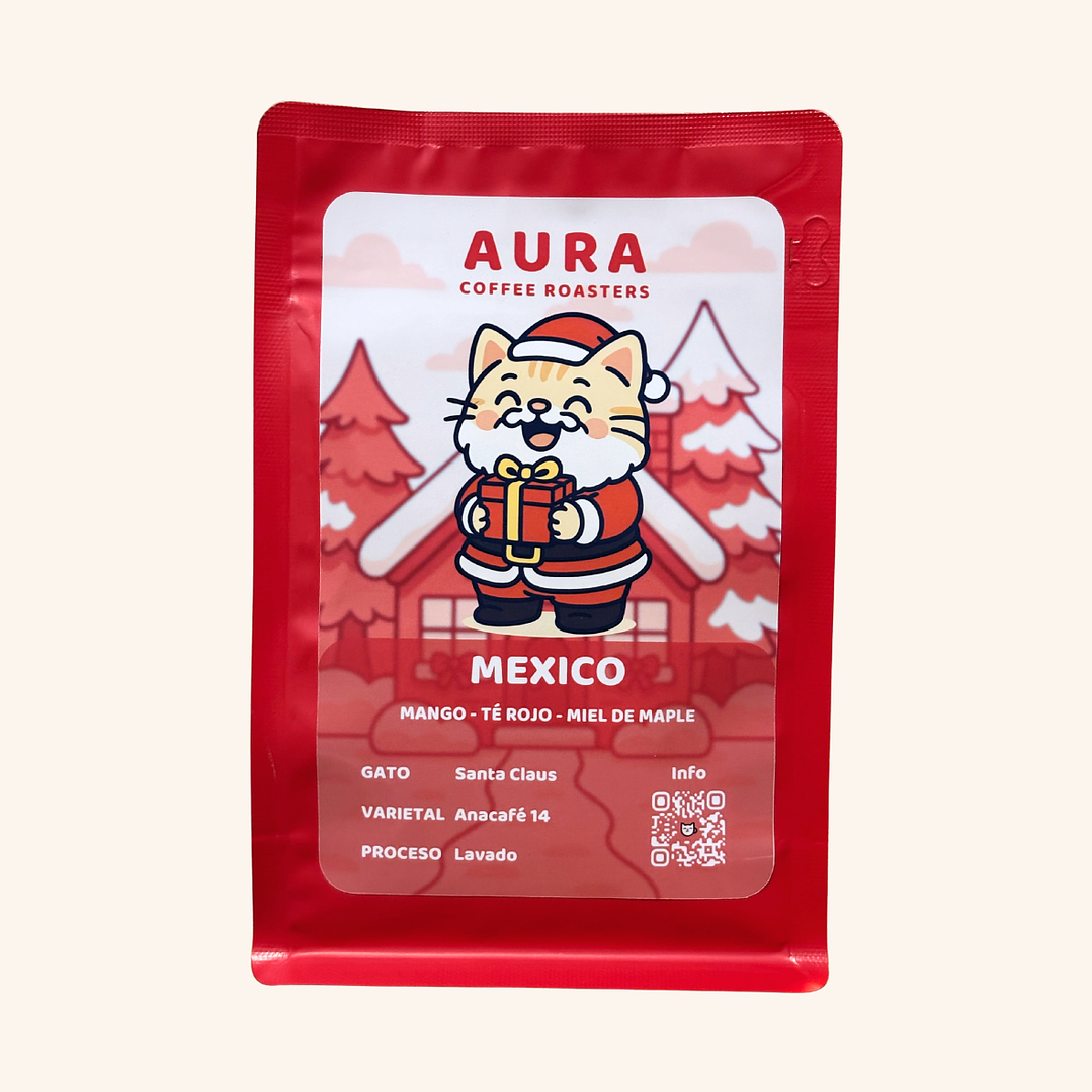 Café - Gato Santa Claus 2