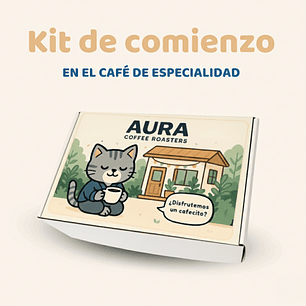 Kit de comienzo en el café de especialidad, 2 Cafés de especialidad + Prensa Francesa y extras de regalo