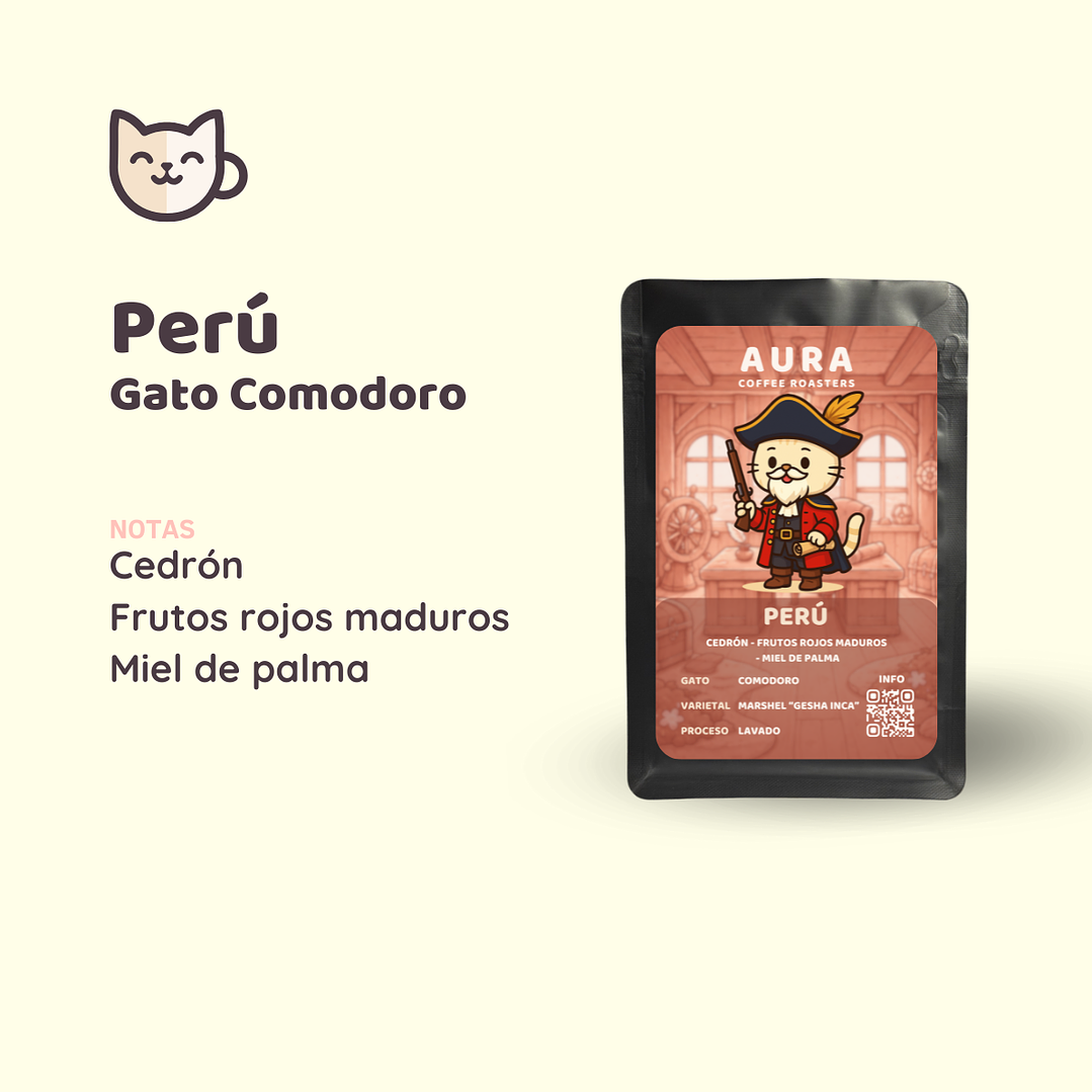 Café - Gato Comodoro 2