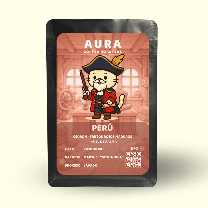 Café - Gato Comodoro 1