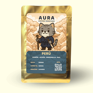 Café - Gato Sensei - Geisha / Gesha