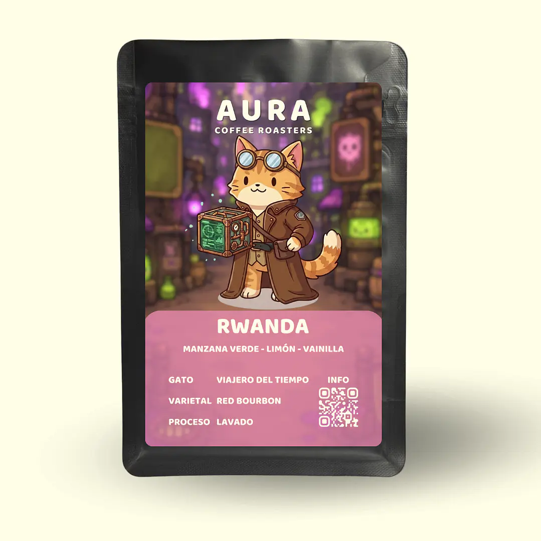 Café - Gato Viajero del tiempo 1