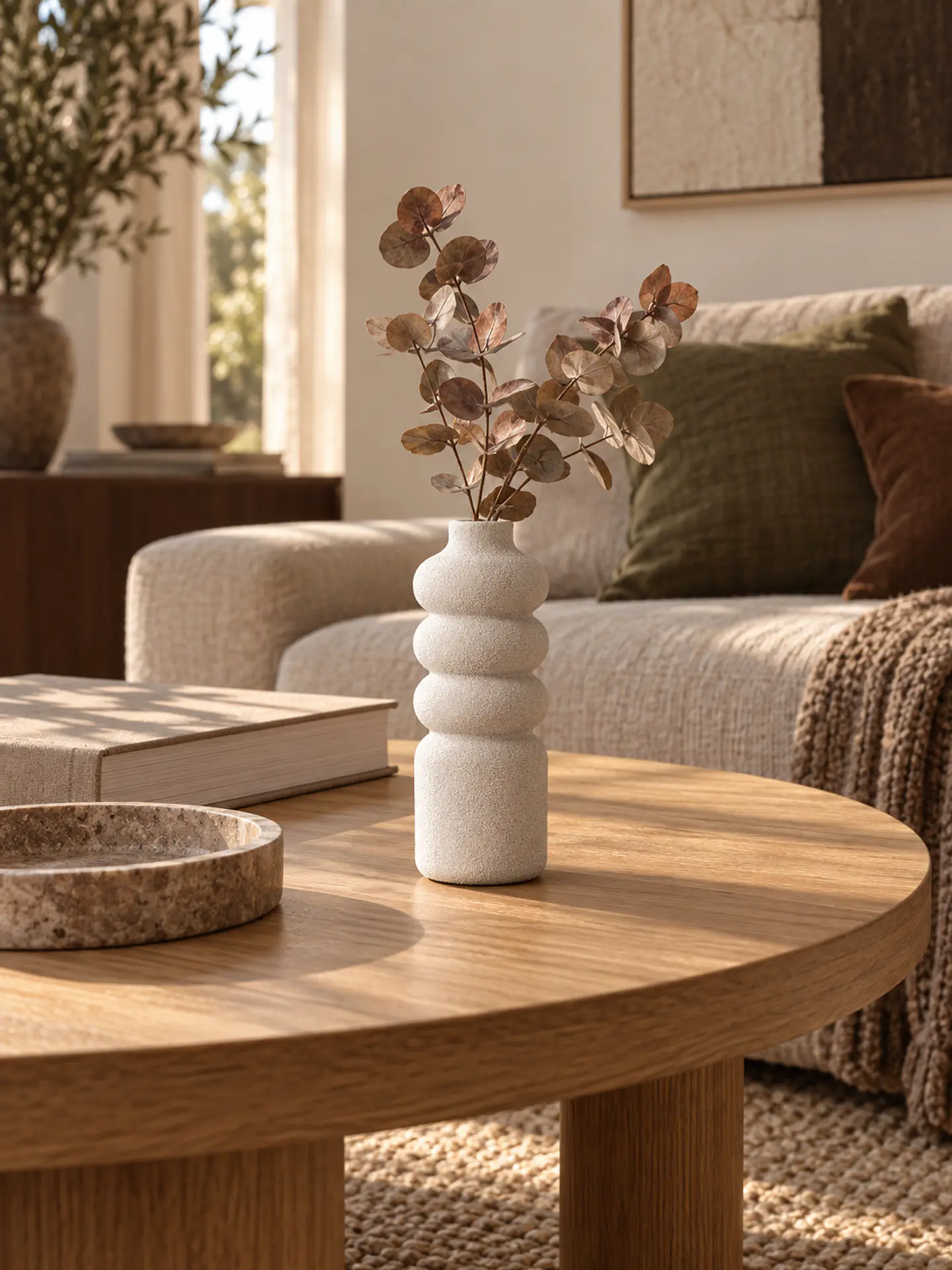Vaso decorativo texturizado 3