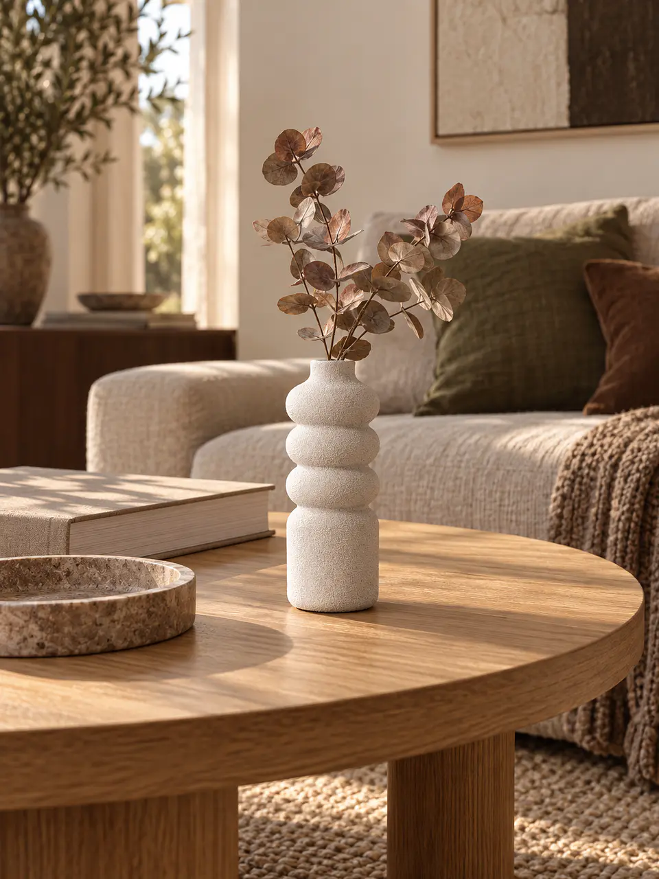 Vaso decorativo texturizado 3
