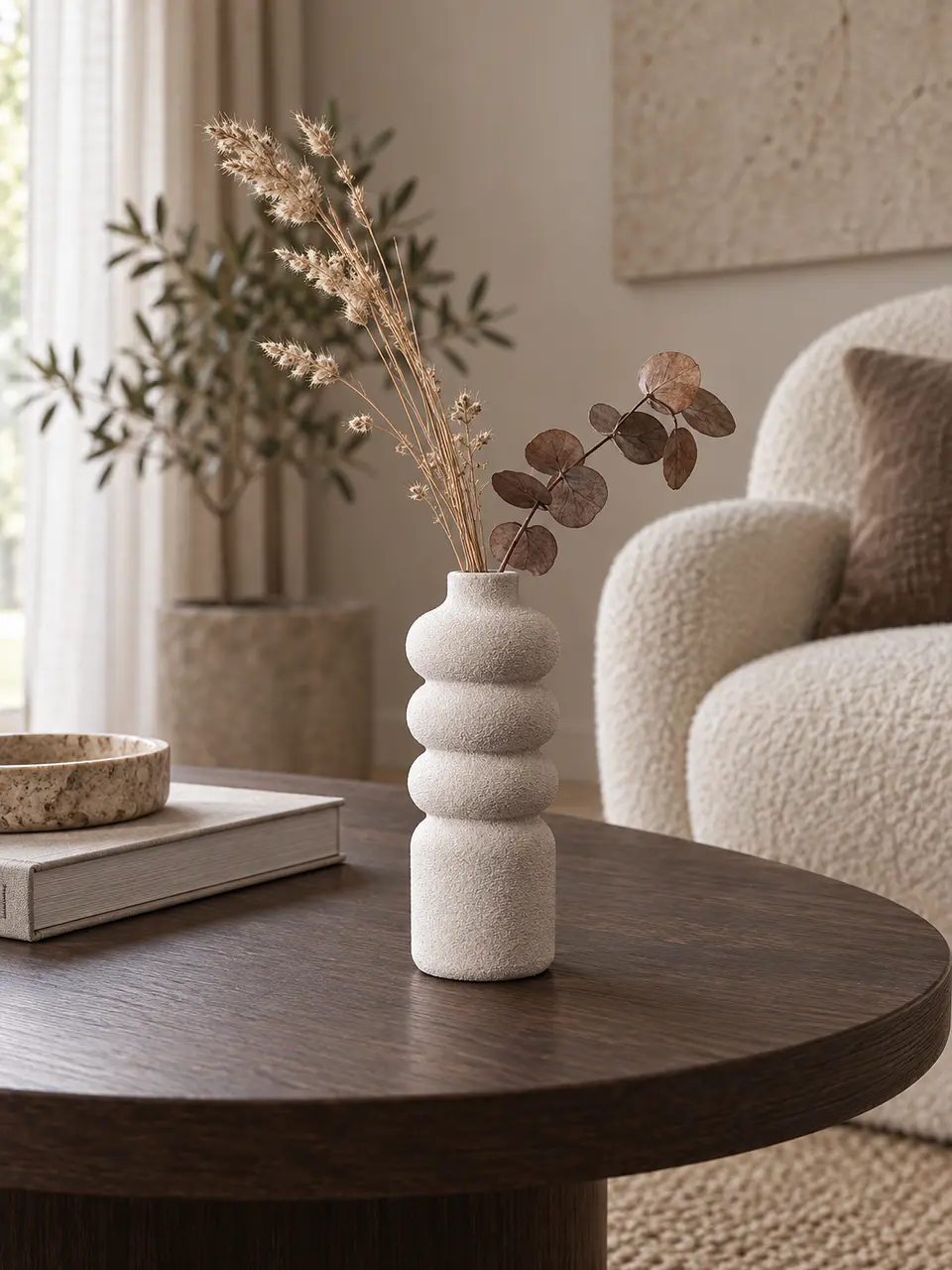 Vaso decorativo texturizado 4
