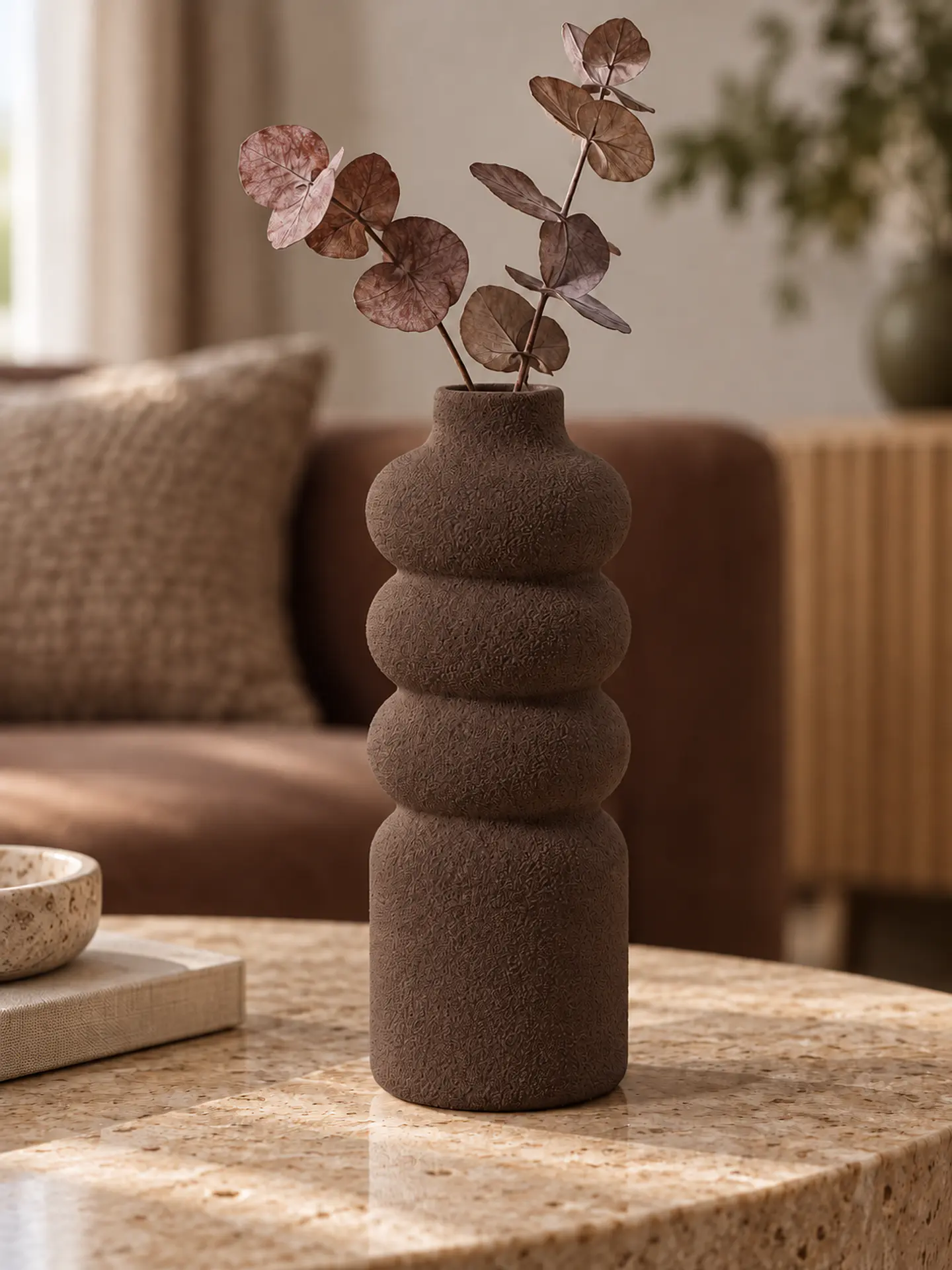 Vaso decorativo texturizado 1