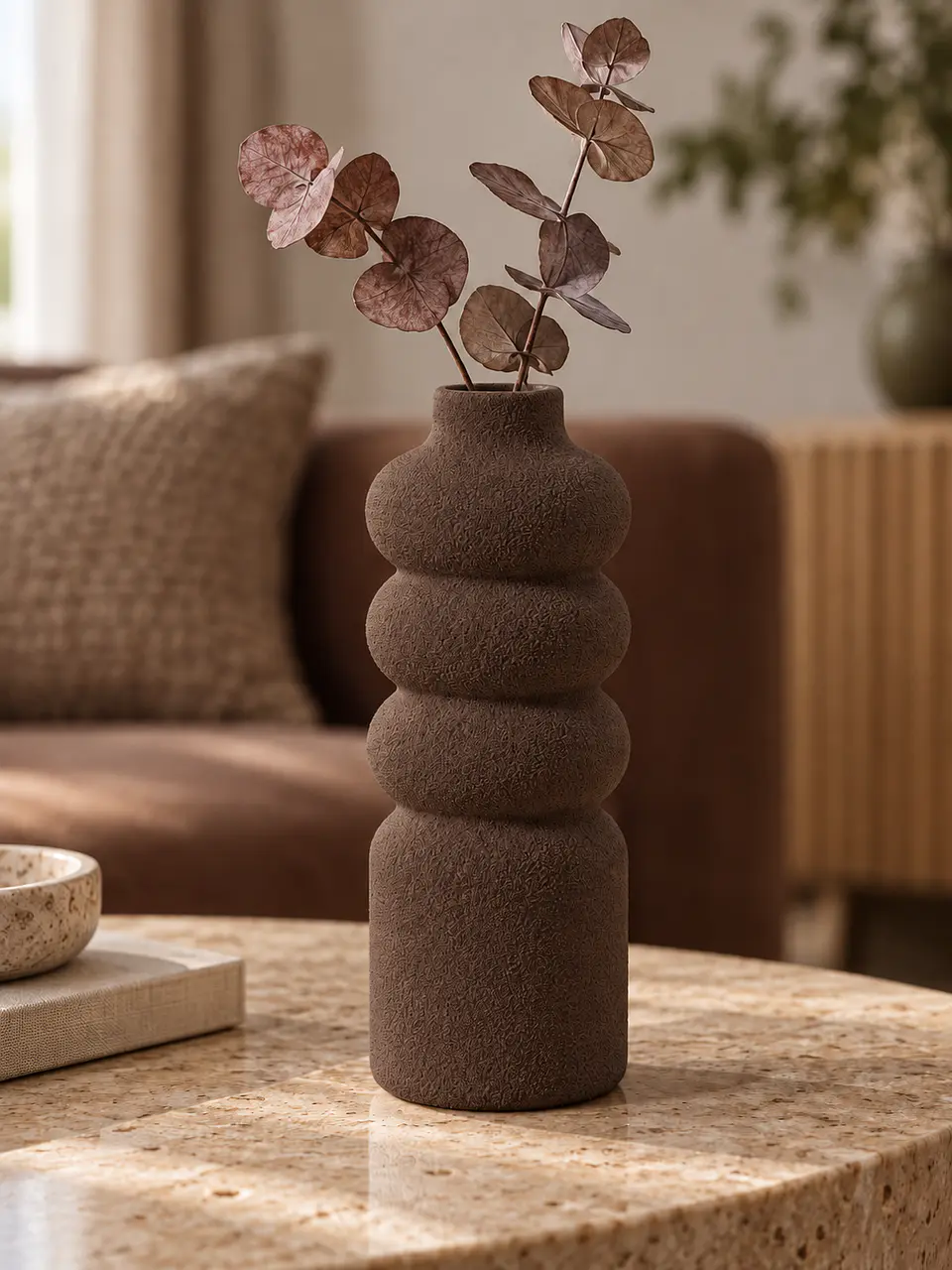 Vaso decorativo texturizado 1