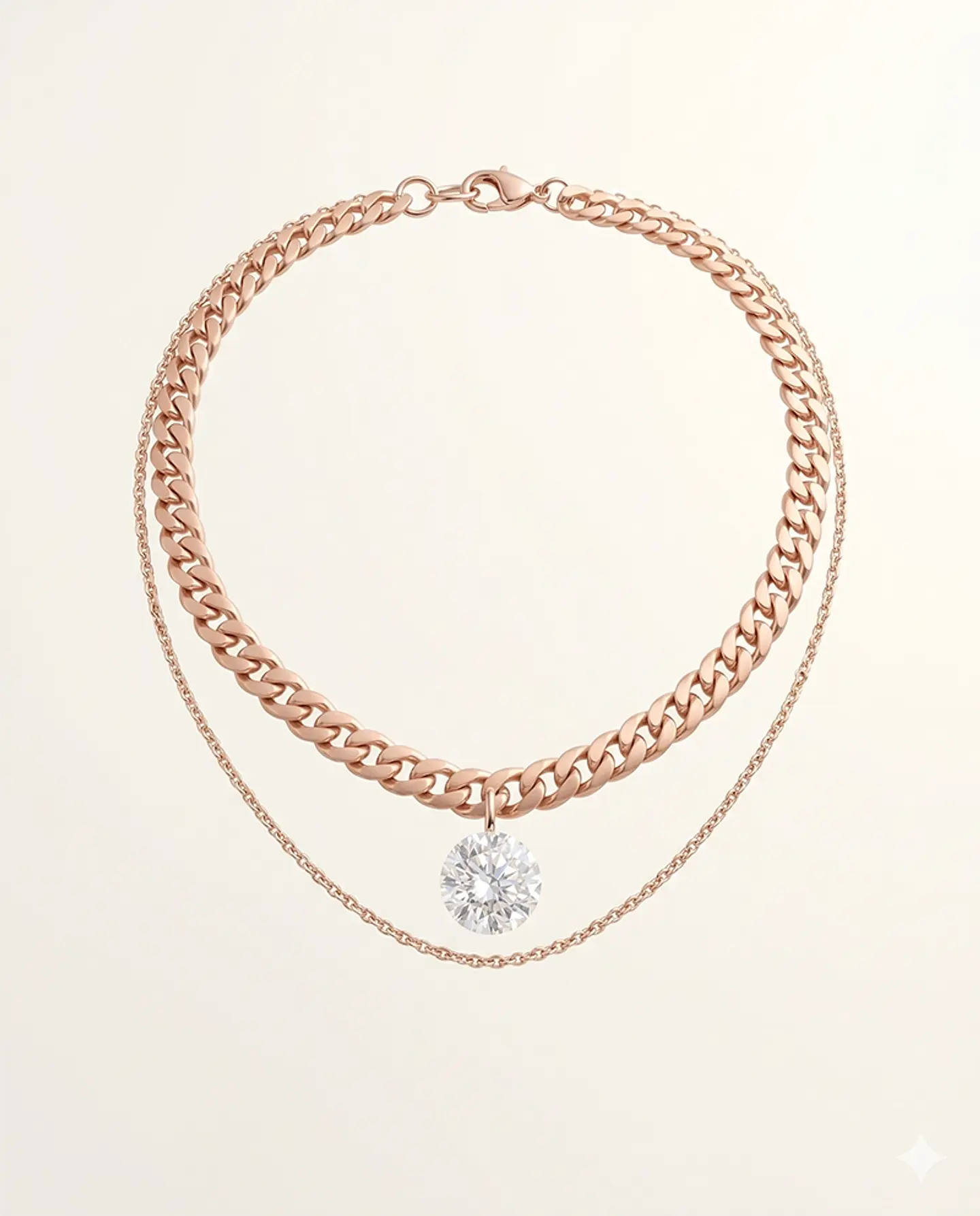 Glow Layered Choker 1