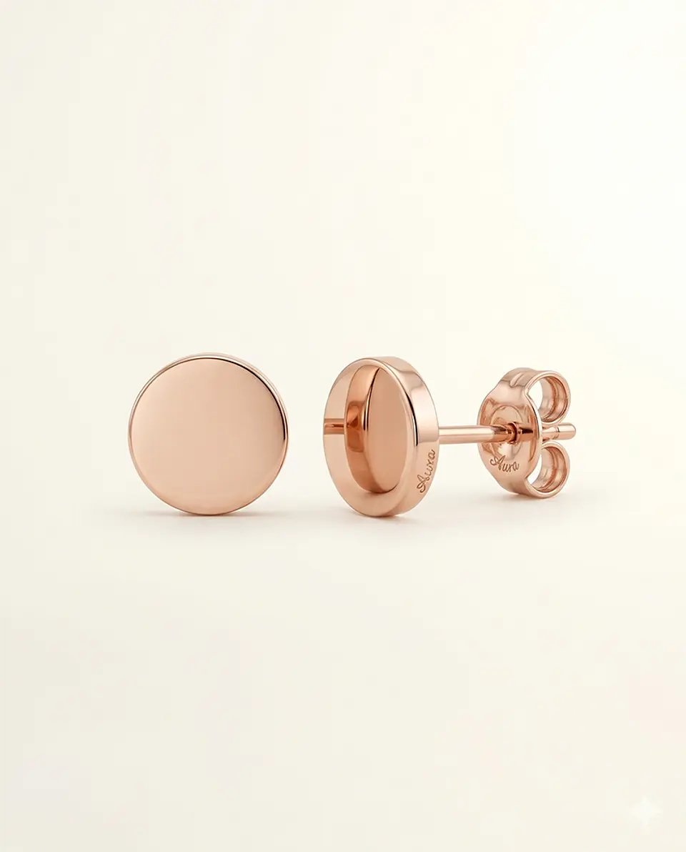 Soft-Glow Stud Earrings 1