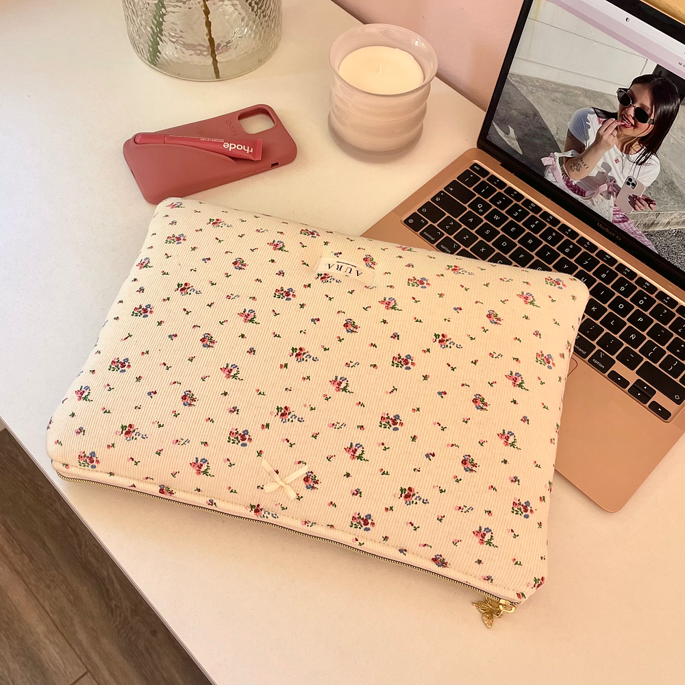 Funda Laptop/ Ipad- Cream 4
