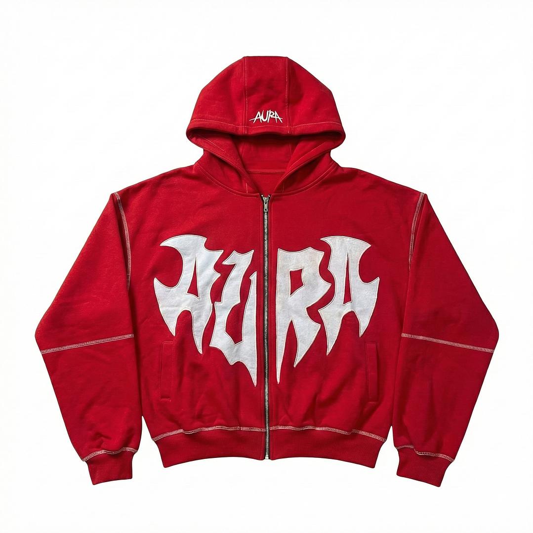 ZIP HOODIE AURA FIT  