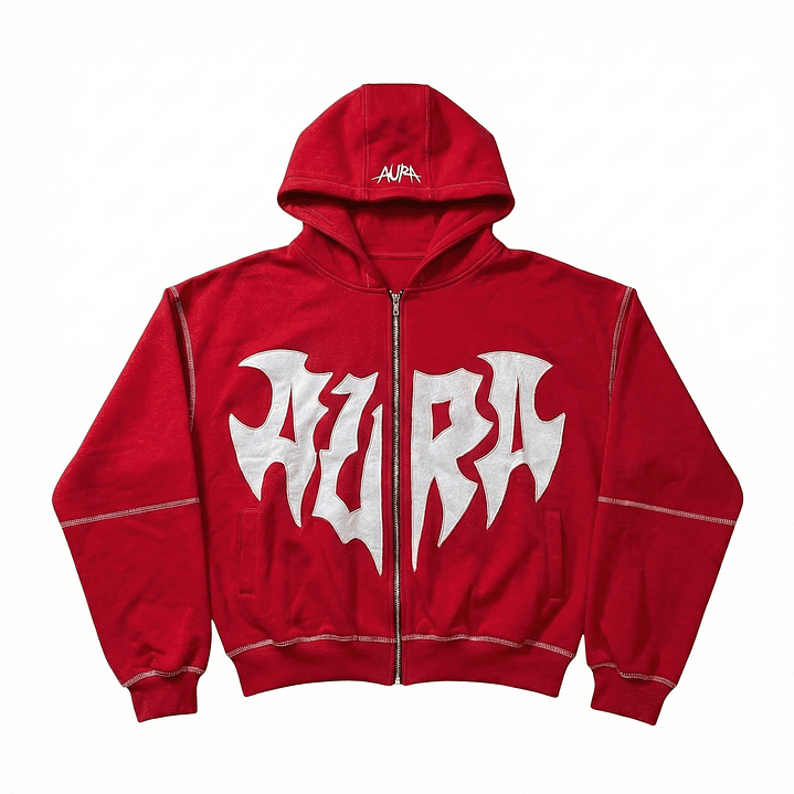 ZIP HOODIE AURA FIT  