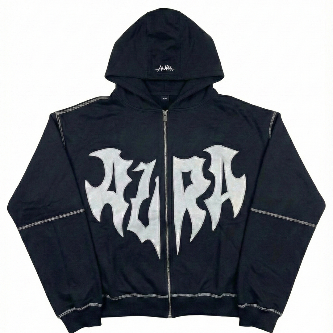 ZIP HOODIE AURA FIT  