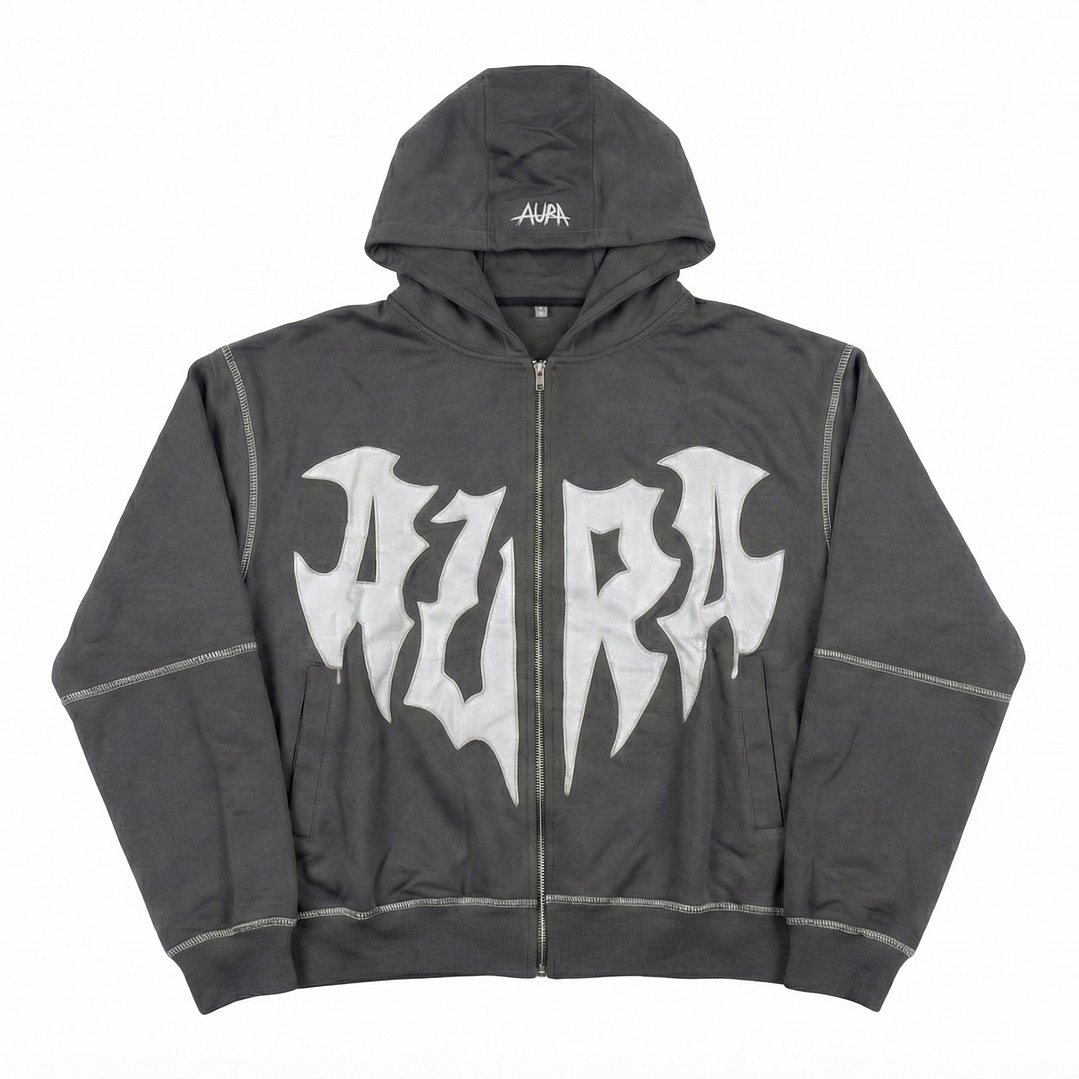 ZIP HOODIE AURA FIT  
