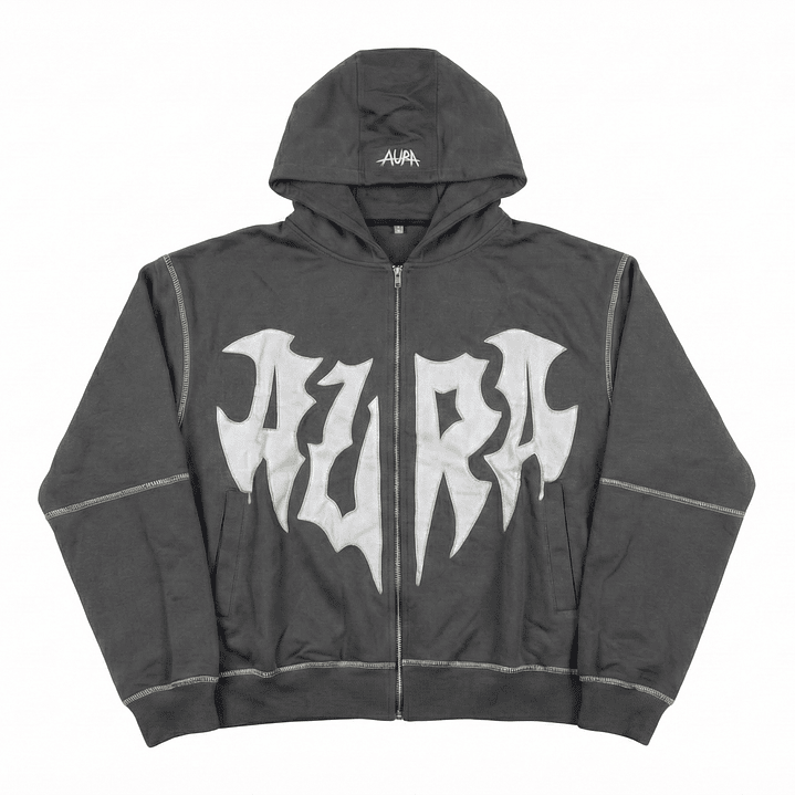 ZIP HOODIE AURA FIT  
