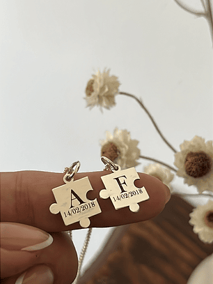 Collar Rompecabeza Duo