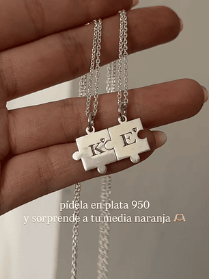 Collar Rompecabeza Duo