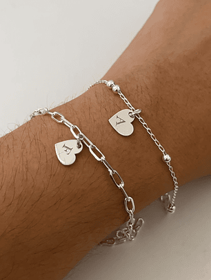 Conjunto pulseras parejas
