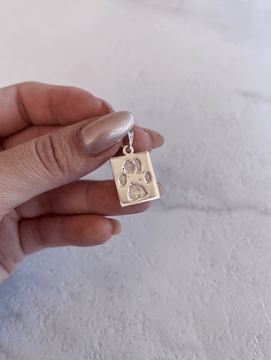 Colgante huella permanente