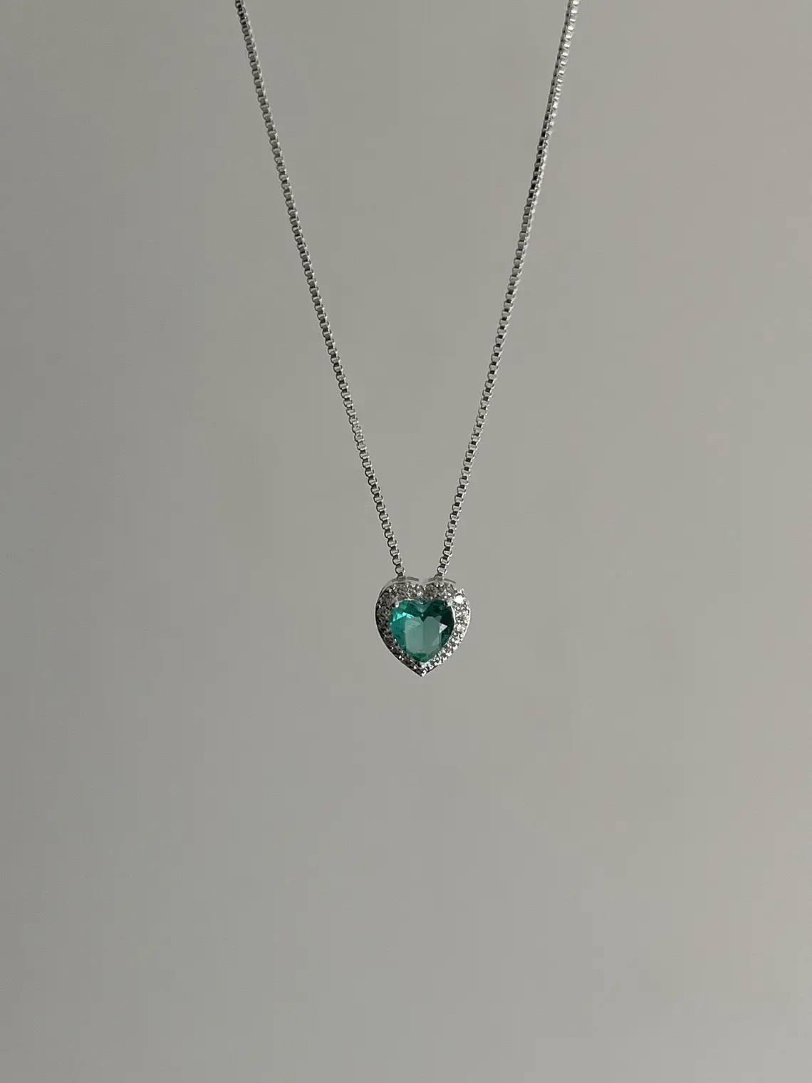 Collar Sweet Heart Green 2