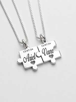 Collar Rompecabeza Duo