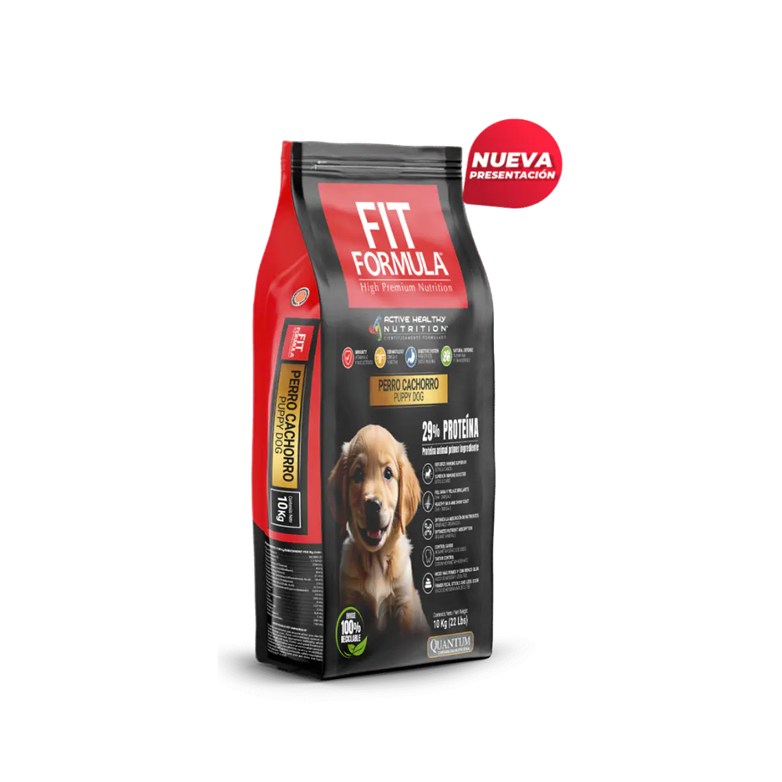 Alimento Fit Formula Perro Cachorro - 10kg 1