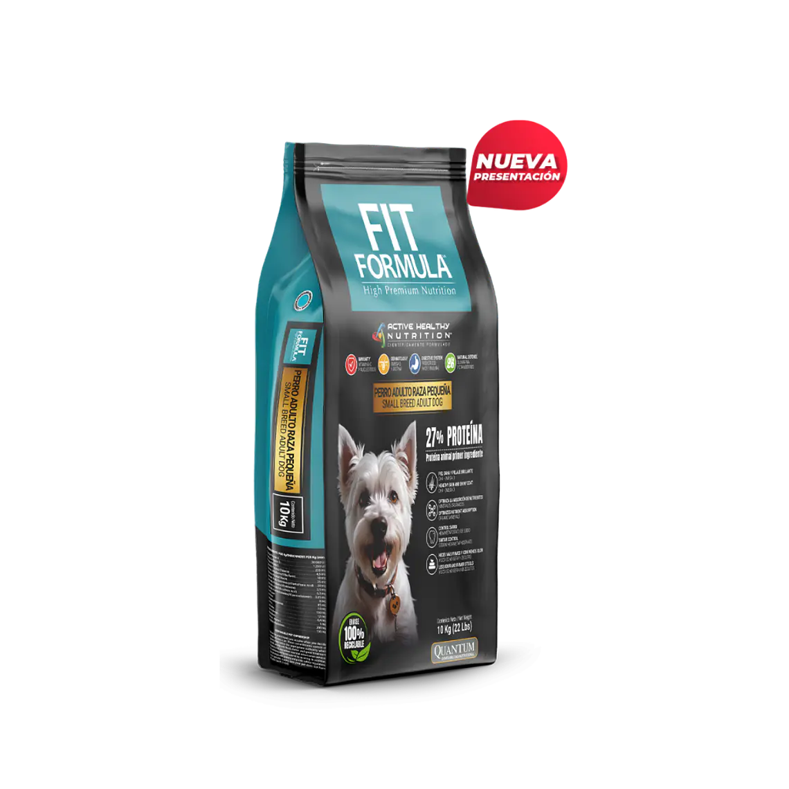 Alimento Fit Formula Perro Adulto Raza Pequeña - 10kg 1